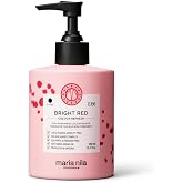 Maria Nila Color Refresh Bright Red Color Depositing Mask 10.1 Fl Oz | Color Depositing Mask, Semi Permanent Hair Color | Semi-Permanent Pigments Tone in 3-10 Minutes