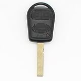3 Buttons Remote Key Fob Cover Key Shell Case for Land Rover Range Rover 2002 2003 2004 2005 2006 Sport 2006 Uncut Blade