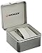Wenger Men's 01.0641.111 Sea Force 3H Stainless Steel Watch with Black Silicone Band