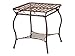 Iron 2-Tier Patio Side Table