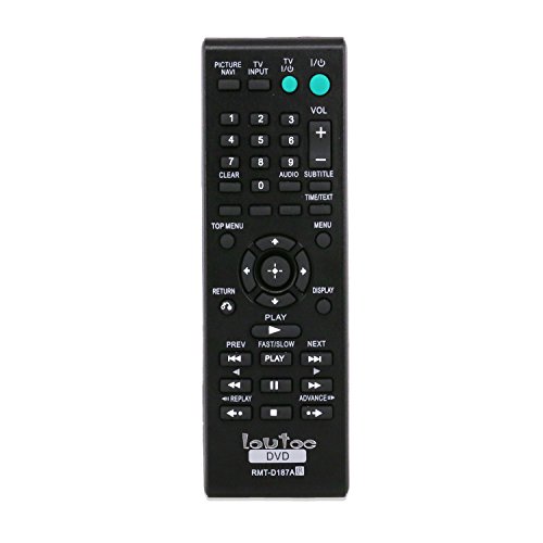 Loutoc RMT-D187A DVD Universal Remote Control for Sony DVD Home Theater Audio