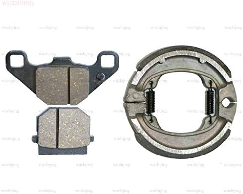 CNBP Front Rear Disc Brake Pads Shoe for Kawasaki KX 80 E2 E3 G1-2 J1-2 H K (84-87)