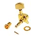 Kmise A2425 of 3L3R K-803 Guitar-String Tuning Pegs Tuners Machine Heads, Gold