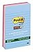 Post-it Greener Notes, 4x6 in, 5 Pads, America's #1 Favorite Sticky Notes, Sweet Sprinkles, Pastel Colors (Pink, Blue, Mint, Yellow), Clean Removal, 100% Recycled Material (5428-AP)