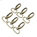 JETEHO 20 Pieces 1-inch Antique Brass Swivel Lobster Claw Clasps Purse Landyard Leather Craft Accessories
