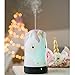 Airome Unicorn Medium Essential Oil Diffuser|100 mL Humidifying Ultrasonic Aromatherapy Diffuser 8 Colorful LED Lights, Intermittent & Continual Mist, Auto Shut-Off