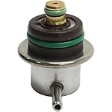 Fuel Pressure Regulator compatible with Scirocco 89-89 / Regal 90-95 / Jetta 93-05/11-12/14-14 Angled Nipple Orientation