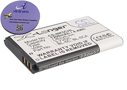 vintrons (TM) Bundle - Replacement Battery For VODAFONE Z660, + vintrons Coaster