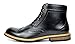 Bruno Marc Men's Bergen-01 Black Leather Lined Oxfords Dress Ankle Boots - 9 M US