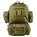 3V Gear Paratus 3-Day Tactical Backpack, 40L - MOLLE Military Backpack, Rucksack with Rapid Deployment Pack, Pouches, Laptop Sleeve - Rugged 600D Polyester - Olive Drab