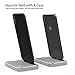 iPhone Docking Station, Basevs Desktop Charging Dock Stand Cradle Rack Charger for Apple iPhone 8, iPhone X, iPhone 7 / 7 Plus 6 6S Plus 5 5S（Cable Included）Sliver