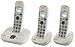 Clarity D712 Moderate Hearing Loss Cordless Phone with 2 D702HS Expandable Handsets