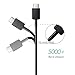Adaptive Fast Charging Dual-Port Car Charger with USB Type C Charger Cable Compatible Samsung Galaxy S9 / S9+ / S8 / S8 Plus/Active/Note 8 / Note 9 and More