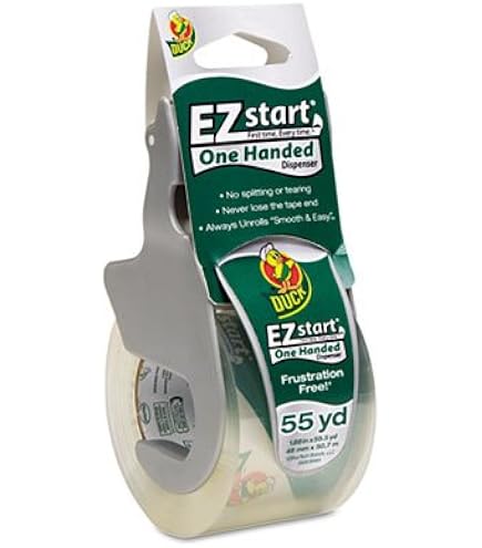 thumbnail image 2 of Duck Brand EZ Start Packing Tape Refill – Clear, 1.88 Inch X 54.6 Yard (4 Rolls) 2 of 3