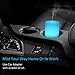 InnoGear USB Aromatherapy Essential Oil Diffuser Portable Aroma Humidifier with 7 Colorful LED Lights for Office Home Car Vehicle Travel, White