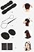 eshion Hair Design Styling Accessory Maker Pads Hairpins Clip Donut Tool Kit