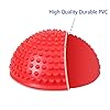 RANCER-Set-of-2-Hedgehog-Balance-Pods-Balancing-Exercise-Stability-Pods-PVC-Hemisphere-Balance-Training-Ball-for-Children-and-Adults-Indoor-Outdoor-Play-Sports-Foot-Massage-Balancing-Therapy RANCER Set of 2 Balance Pods Domes with Pump, Hedgehog Stability Training, Stepping Stone for Children and Adults Indoor…