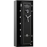 NEW and IMPROVED Steelwater Heavy Duty 16 Long Gun Fire Protection for 60 Minutes AMSW592216-BLK