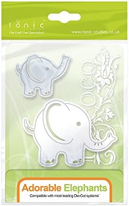 Tonic Studios Rococo Die-Adorable Elephants