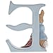 Enesco Beatrix Potter Alphabet Collection Letter E Peter Rabbit with Onion Figurine, 2.87 Inch, Multicolor