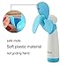 INTSUN Handheld Portable Battery Operated Cooling Mini Fan Electric Personal Fans for Home and Travel (Blue)