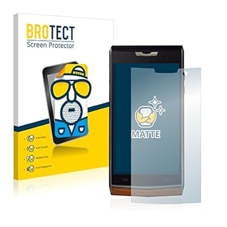 2X BROTECT Matt Displayschutz Schutzfolie für Doogee T3 (matt - entspiegelt, Kratzfest, schmutzabweisend)