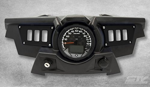 image for STV Motorsports Custom Aluminum Black Dash Panel for Polaris RZR XP 10