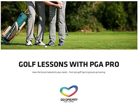 Golf Lesson With PGA Pro in New York Experience Gift Card NYC - GO DREAM - Sent in a Gift Package