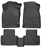 Husky Liners Fits 2016-19 Honda Civic Coupe/Sedan, 2016-18 Honda Civic Hatchback Weatherbeater Front & 2nd Seat Floor Mats
