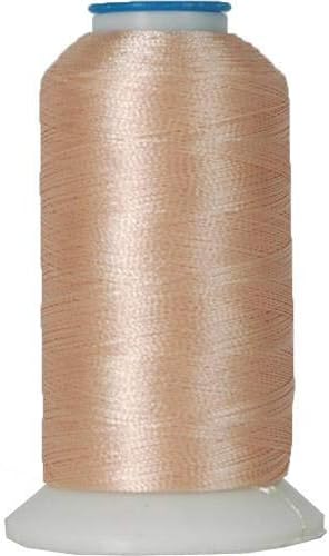 Threadart Polyester Machine Embroidery Thread By the Spool - No. 118 - Ecru - 1000M - 40wt - 220 Colors Available