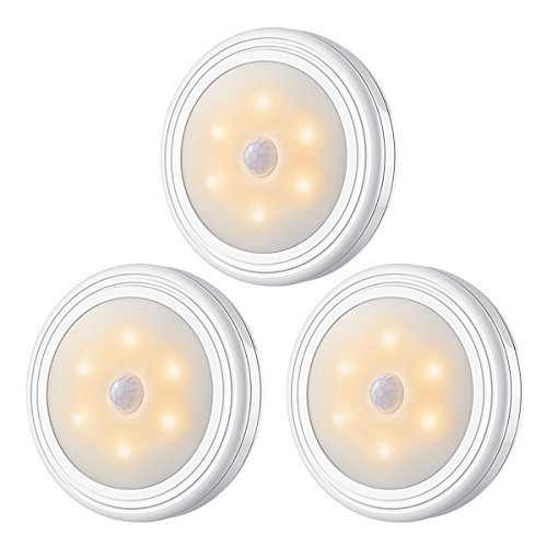 Amir motion sensor light, stick-anywhere cordless batte…