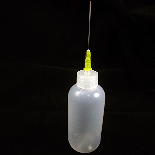 2 Needle Tip Bottle Liquid Flux Dispenser Oil Solvent Applicator