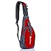 LC Prime Sling Bag Backpack Chest Shoulder Compact Fanny Sack Satchel Outdoor Bike nylon fabric red