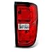 For Chevy Silverado 1500 2500 HD 3500 Pickup Truck Red Clear Passenger Right Tail Light Replacement