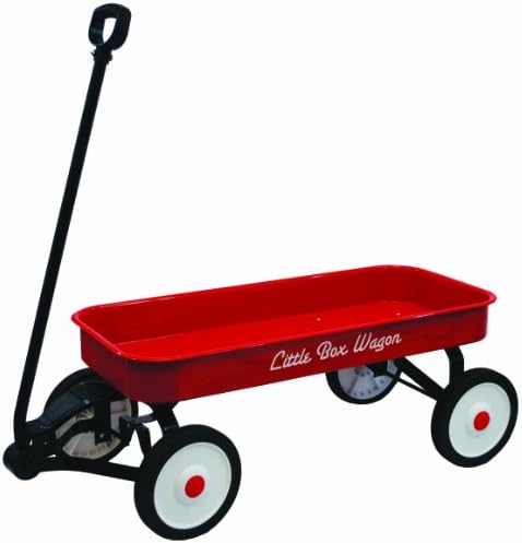 Grand Forward Little Box 34" Metal Wagon, Red