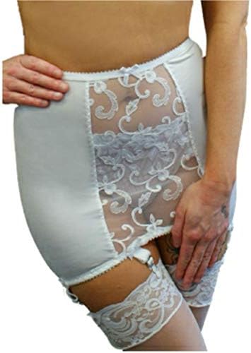 Elaine Edwards "Camilla Bridal Lace Open Bottom Girdle 6 Strap