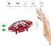 Richboom Hand Controlled Mini Drone for Kids Adults Boys Girls Gifts, Red