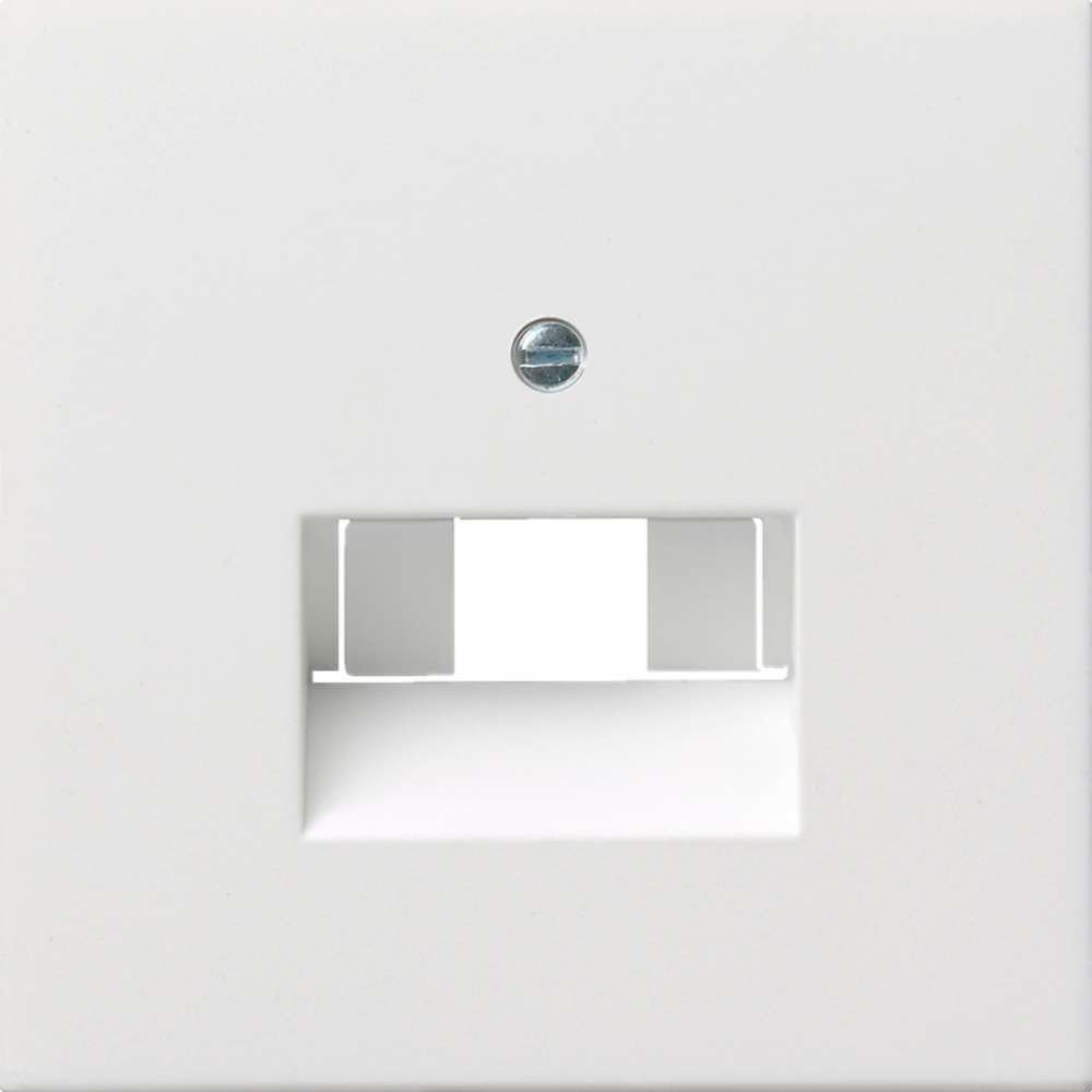 GIRA 0270112 Abdeckung UAE IAE ISDN Control Unit Pure White
