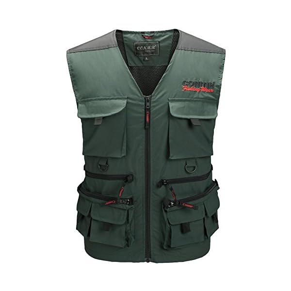 Greatrees-Mens-Sports-Waistcoat-Outdoor-Personal-Fishing-Vest Greatrees-Mens-Sports-Waistcoat-Outdoor-Personal-Fishing-Vest