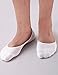 VERO MONTE 4 Pairs Mens No Show Socks WHITE 8.5-10.5 for Low Profile Shoes