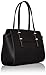 GUESS Devyn Satchel Black Shine