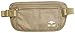 Zegur Tm Lightweight High Quality Undercover Beige Waist Money Belt Pouch - With RFID BLOCKING TECHNOLOGY Sleeves, Best to Protect Yourself From Travel Theft - Wallet Stash Made From Special ANTI SWEAT Cotton Material for Breathable & Moisture-wicking - Elastic Belt with Adjustable Buckles - 2 Zippered Pockets for Passport and Cash - For Women and Men - 100% Satisfaction Guaranteed LIFETIME MONEY BACK WARRANTY - LIMITED TIME LOW PRICE OFFER - Enhance Your Travel Experience Now!