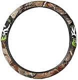 Bone Collector Two-Grip Steering Wheel Cover (Realtree AP Camo, Interior Ring, Sold Individually)