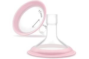 17mm Maymom MyFit Shields, Pano Series; Compatible with Medela Breast Pump- PersonalFit, Freestyle, Harmony, Maxi, Freestyle 