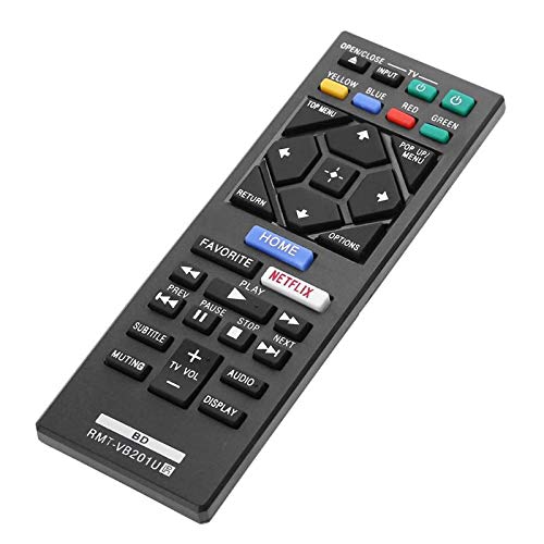 Replacement RMTVB201U Remote for Sony Bluray DVD Player BDPS1700CA
