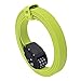 OTTOLOCK Steel & Kevlar Combination Bike Lock | Lightweight, Compact, Durable Design | Ideal for Cycling & Outdoor Gear (Flash Green, 60 inch)