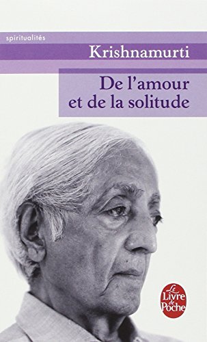 De l'amour et de la solitude