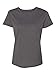 Hanes Womens 5.2 oz. ComfortSoft Cotton T-Shirt (5680) Charcoal Heather XL
