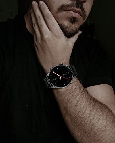 YABZOZ Band Compatible with Amazfit GTR 2 / GTR 2e / Stratos 3 / GTR 47mm / GTR 3 / GTR3 Pro Metall 22mm Strap