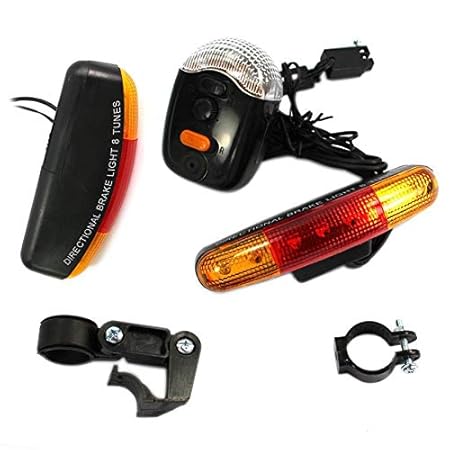 Lukzer 7 LED Bright Light for Bike Bicycle/Signal Night Lamp Perfect for Cycling.